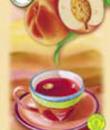 Ovocný čaj - broskyňa